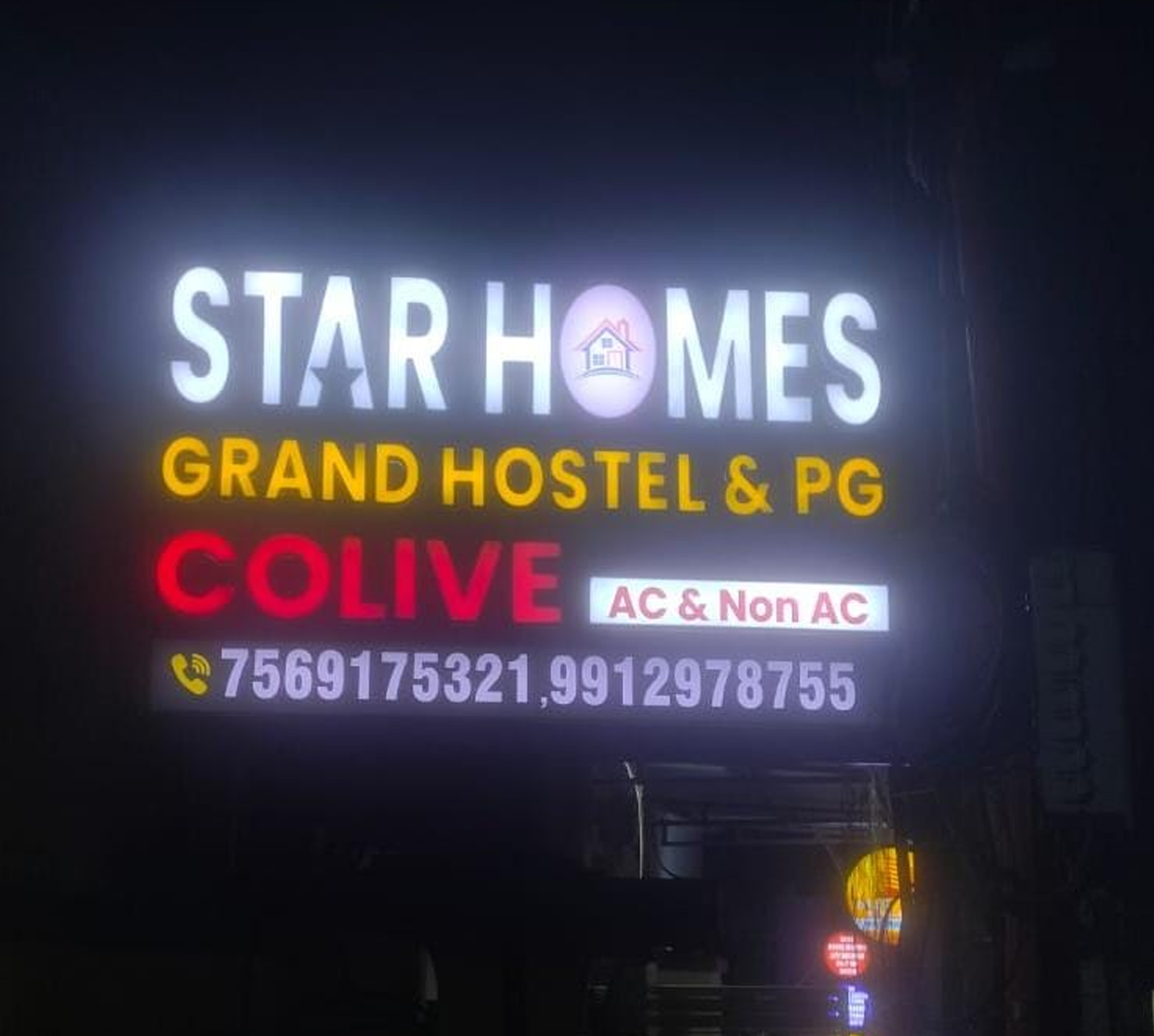 HBS Signages Hyderabad LED sign boards and acrylic signage solutions
